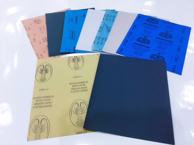 歐美各國砂紙